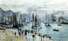 Bateaux de pêche qui quittent le port, le havre Bateaux de pêche qui quittent le port, le havre