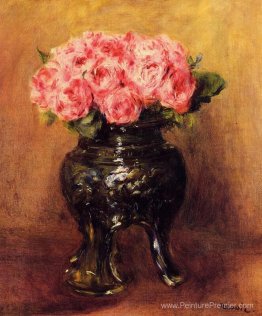 Roses dans un vase en Chine Roses dans un vase en Chine