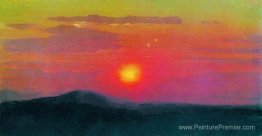 Coucher de soleil rouge Coucher de soleil rouge