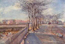 Une avenue à Kastrup Une avenue à Kastrup