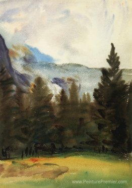 Purtud sapes et montagnes de neige Purtud sapes et montagnes de neige