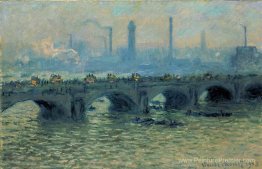 Bridge Waterloo, temps gris Bridge Waterloo, temps gris