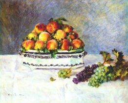Nature morte avec les pêches et les raisins Nature morte avec les pêches et les raisins