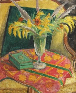 Natural statică cu mâțișori Natural statică cu mâțișori