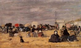 Trouville, scène de plage Trouville, scène de plage