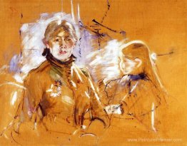 Portrait de Berthe Morisot et de sa fille Portrait de Berthe Morisot et de sa fille