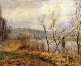Les rives de l'Oise, Pontoise (également connue sous le nom de p Les rives de l'Oise, Pontoise (également connue sous le nom de p