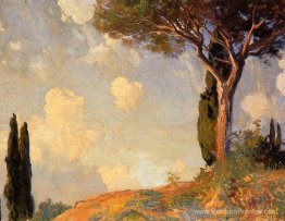 Une étude de paysage à San Vigilio, lac de Garda Une étude de paysage à San Vigilio, lac de Garda