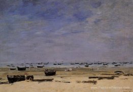 Le littoral à Berck à marée basse Le littoral à Berck à marée basse
