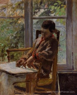 Lucien Pissarro dans un intérieur Lucien Pissarro dans un intérieur