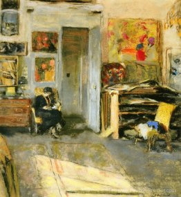 Madame Losse Hessel dans le studio de Vuillard Madame Losse Hessel dans le studio de Vuillard