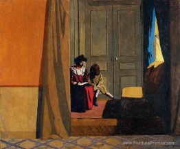 Femme lisant à une petite fille Femme lisant à une petite fille