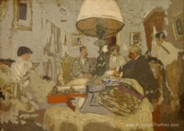 Les amis autour de la table, St. Jacut Les amis autour de la table, St. Jacut