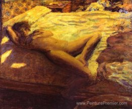 Femme allongée sur un lit, ou la femme indolente Femme allongée sur un lit, ou la femme indolente