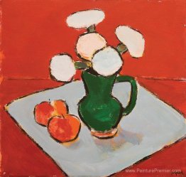 Nature morte avec des fleurs et des pommes Nature morte avec des fleurs et des pommes
