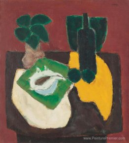 Nature morte avec des fleurs, des fruits et du coquillage Nature morte avec des fleurs, des fruits et du coquillage