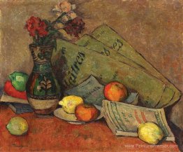 Nature morte avec vase et fruits Nature morte avec vase et fruits