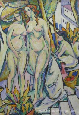 Nudes dans un paysage Nudes dans un paysage