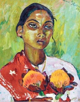 Portrait d'une femme indienne Portrait d'une femme indienne