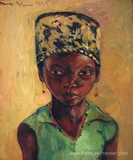 Portrait d'une jeune fille Portrait d'une jeune fille