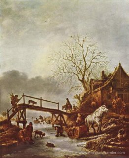 Une scène d'hiver Une scène d'hiver