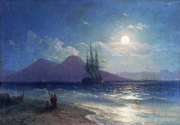Vue de la mer la nuit Vue de la mer la nuit