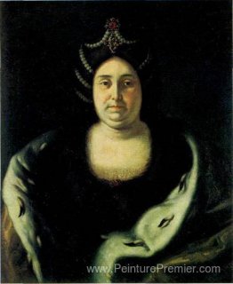 Tsarina praskovia fedorovna salitikova, veuve d'Ivan V Tsarina praskovia fedorovna salitikova, veuve d'Ivan V