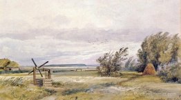 Shmelevka. Jour venteux Shmelevka. Jour venteux