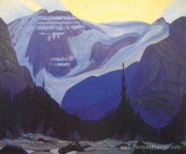 Tôt le matin, montagnes rocheuses Tôt le matin, montagnes rocheuses