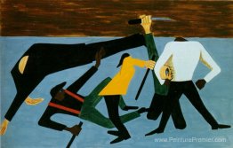 La migration du nègre, panneau 52 La migration du nègre, panneau 52