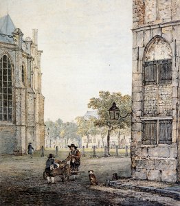 Grottekerksplein à Dordrecht Grottekerksplein à Dordrecht