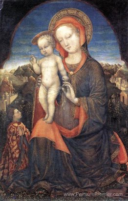 La Madonna de l'humilité adorée par Leonello d'Este La Madonna de l'humilité adorée par Leonello d'Este