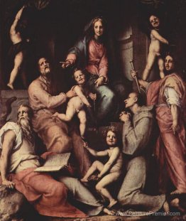 Madonna, anges et saints Madonna, anges et saints