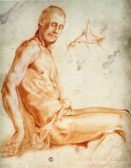 Christ assis, comme une figure nue Christ assis, comme une figure nue