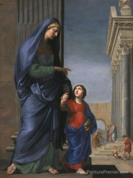 Sainte Anne menant la vierge dans le temple Sainte Anne menant la vierge dans le temple