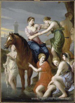 Clelia traversant le Tiber Clelia traversant le Tiber