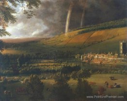 Paysage avec arc-en-ciel, Henley sur la Tamise Paysage avec arc-en-ciel, Henley sur la Tamise