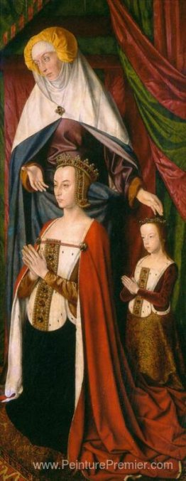 St. Anne présentant Anne de France et sa fille, Suzanne de Bourb St. Anne présentant Anne de France et sa fille, Suzanne de Bourb
