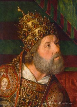 Le triptyque Moulins (détail) Le triptyque Moulins (détail)