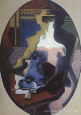 Femme avec une cafetière Femme avec une cafetière