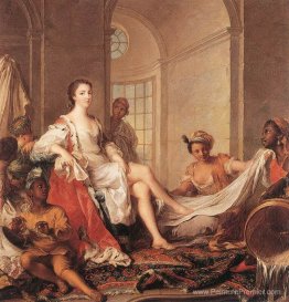 Mademoiselle de Clermont en tant que sultana Mademoiselle de Clermont en tant que sultana