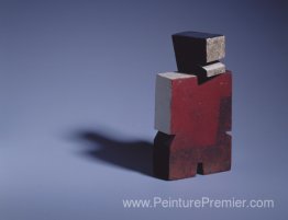 Homme à poitrine rouge Homme à poitrine rouge