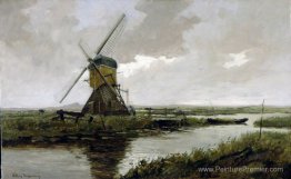 Paysage avec un moulin Paysage avec un moulin