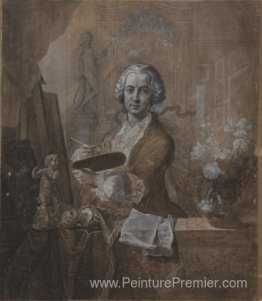 Selbstbildnis an der standardlei Selbstbildnis an der standardlei