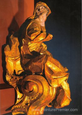Figure féminine assise (allégorie de l'orthodoxie) Figure féminine assise (allégorie de l'orthodoxie)