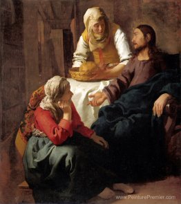 Christ dans la maison de Martha et Marie Christ dans la maison de Martha et Marie