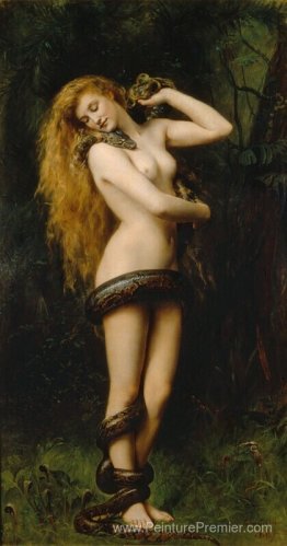 Lilith avec un serpent Lilith avec un serpent