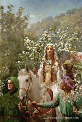 La reine Guinevre est de La reine Guinevre est de
