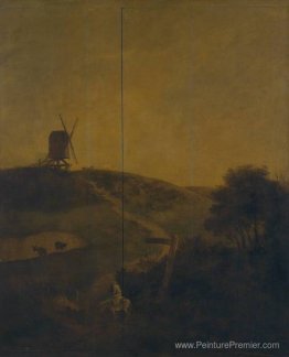 Un moulin à vent près de Norwich Un moulin à vent près de Norwich