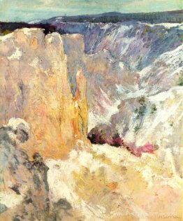 Canyon dans le Yellowstone Canyon dans le Yellowstone